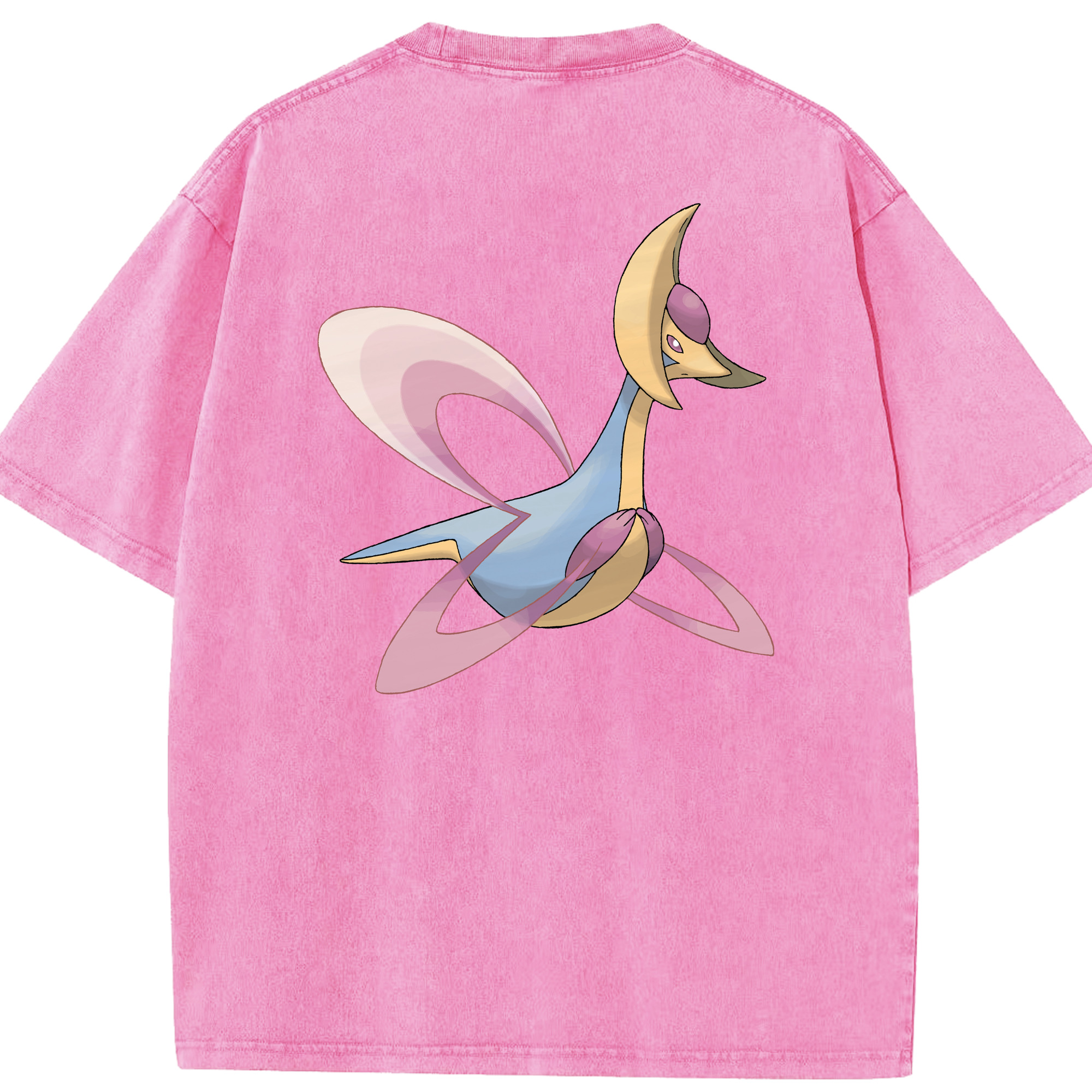 （画像用） ポケットモンスター Pokémon 綿100% ヴィンテージ風 半袖Tシャツ（背面プリント）